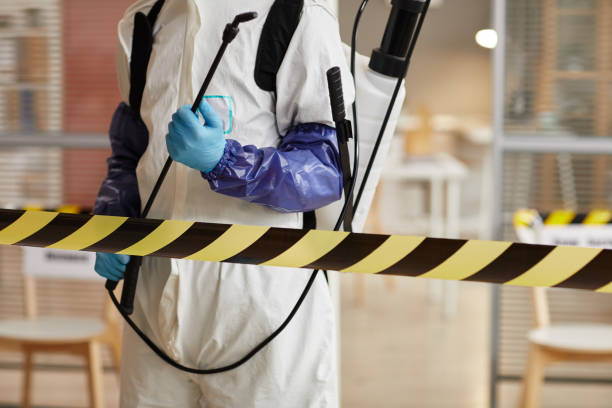 Professional Biohazard Cleanup technician working in Everett, WA